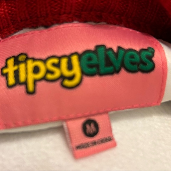 Tipsy Elves Santa Christmas Sweater - Picture 2 of 3